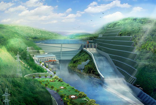 石景山老挝南塔河1号水电站项目